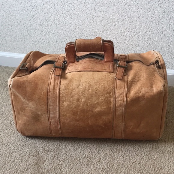Other - Handmade Colombian Leather Duffle Bag
